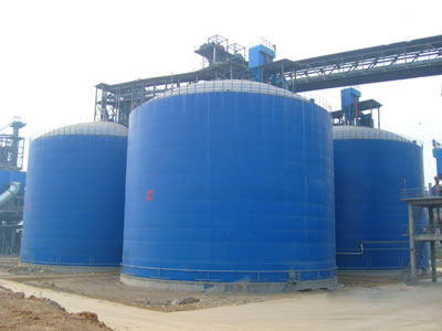 南林乡水泥钢板库改造