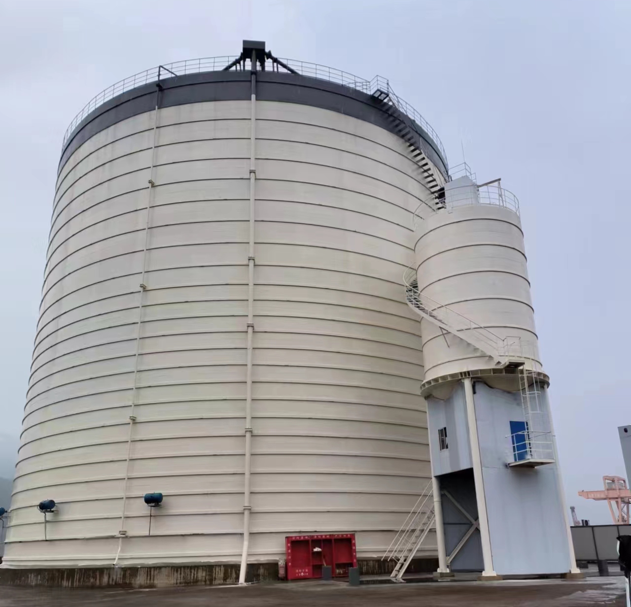 南林乡10万吨水泥钢板库