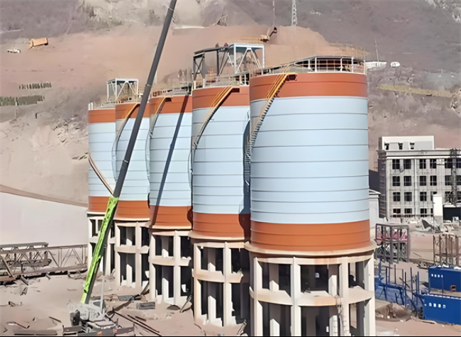 南林乡高架钢板仓