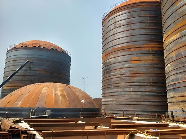 南林乡焦粉钢板仓